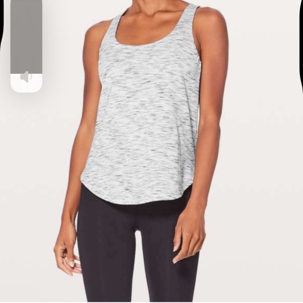 Lululemon Free to be Serene Tank Gray Size 6